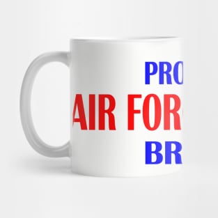 Proud Air Force Brat Roundel Star Mug